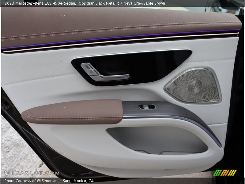 Door Panel of 2023 EQS 450+ Sedan