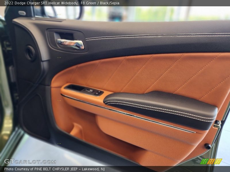 Door Panel of 2022 Charger SRT Hellcat Widebody