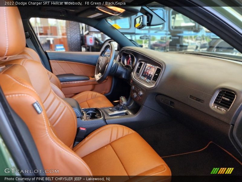 Front Seat of 2022 Charger SRT Hellcat Widebody