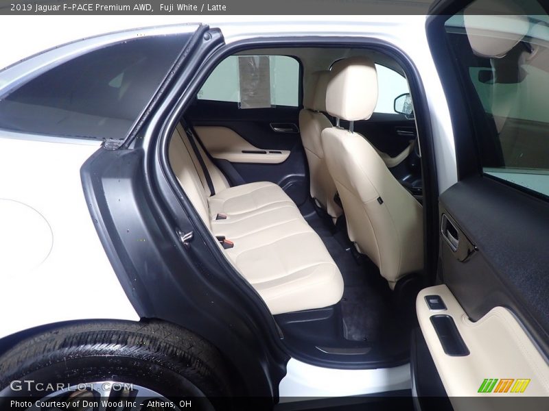 Fuji White / Latte 2019 Jaguar F-PACE Premium AWD