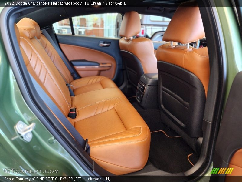 Rear Seat of 2022 Charger SRT Hellcat Widebody