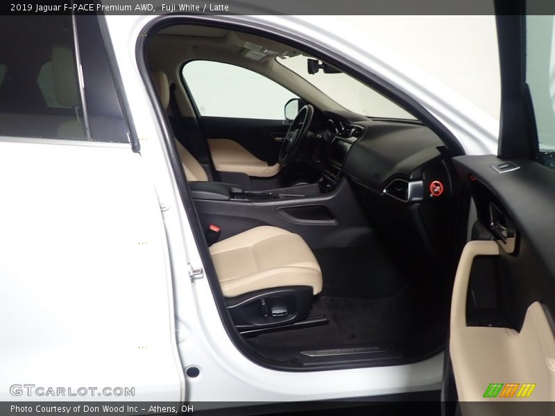 Fuji White / Latte 2019 Jaguar F-PACE Premium AWD