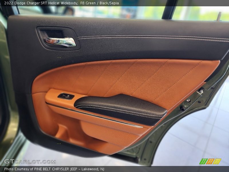 Door Panel of 2022 Charger SRT Hellcat Widebody
