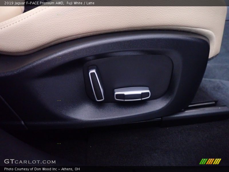 Fuji White / Latte 2019 Jaguar F-PACE Premium AWD