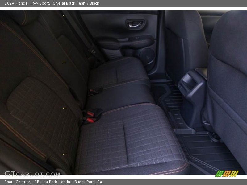 Crystal Black Pearl / Black 2024 Honda HR-V Sport