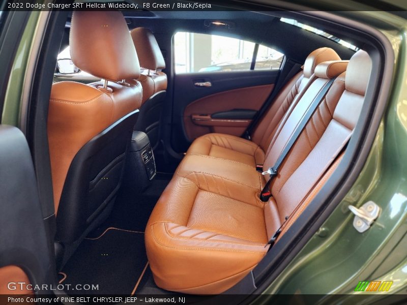 Rear Seat of 2022 Charger SRT Hellcat Widebody