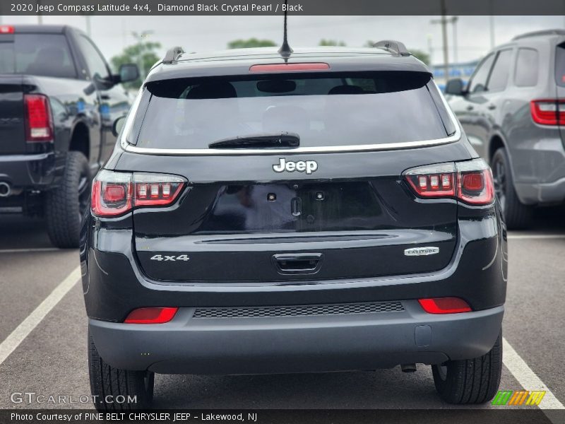 Diamond Black Crystal Pearl / Black 2020 Jeep Compass Latitude 4x4