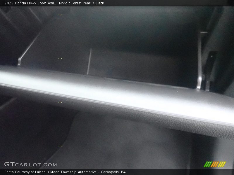 Nordic Forest Pearl / Black 2023 Honda HR-V Sport AWD