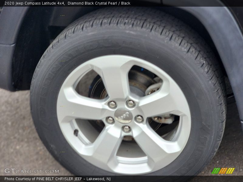 Diamond Black Crystal Pearl / Black 2020 Jeep Compass Latitude 4x4