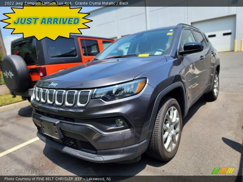 Granite Crystal Metallic / Black 2022 Jeep Compass Latitude Lux 4x4