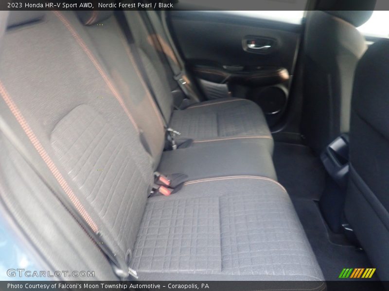 Nordic Forest Pearl / Black 2023 Honda HR-V Sport AWD