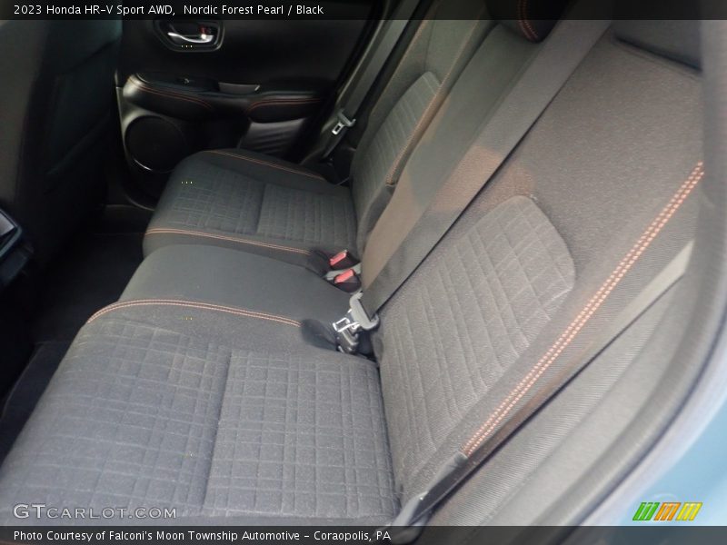 Nordic Forest Pearl / Black 2023 Honda HR-V Sport AWD