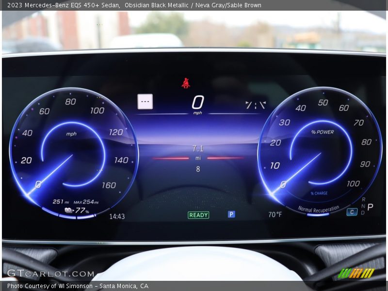  2023 EQS 450+ Sedan 450+ Sedan Gauges