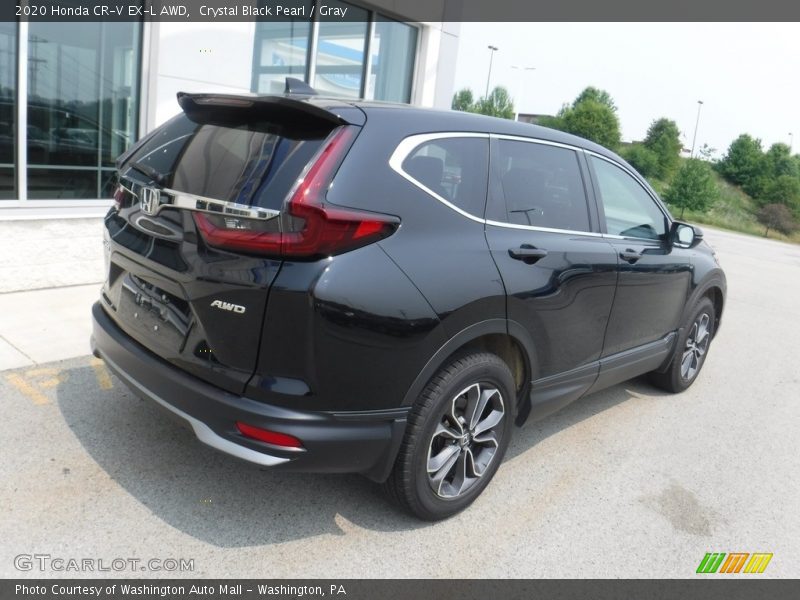Crystal Black Pearl / Gray 2020 Honda CR-V EX-L AWD