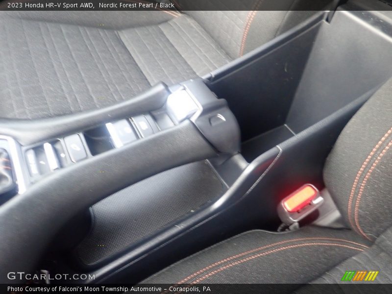 Nordic Forest Pearl / Black 2023 Honda HR-V Sport AWD