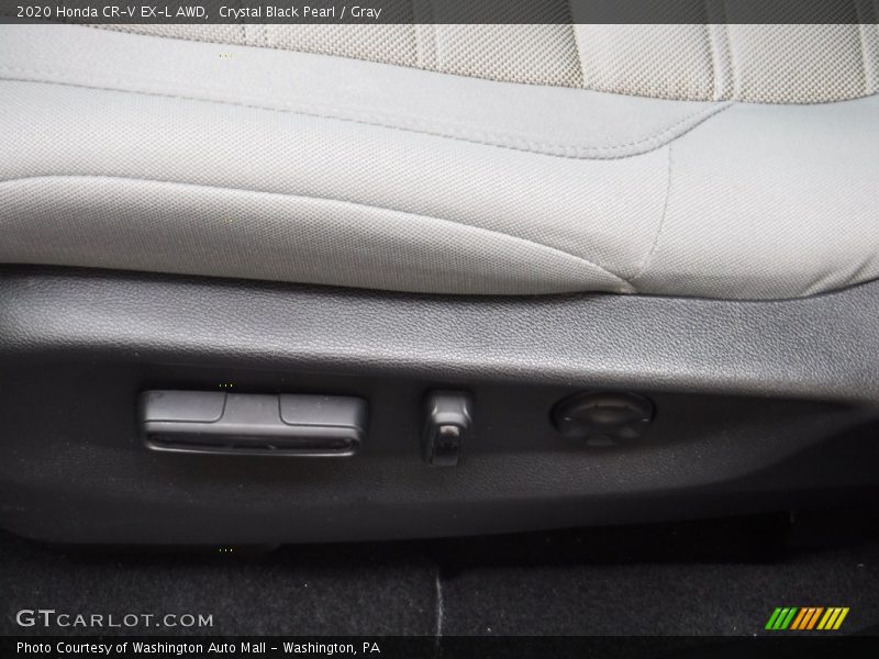 Crystal Black Pearl / Gray 2020 Honda CR-V EX-L AWD