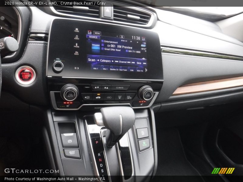 Controls of 2020 CR-V EX-L AWD