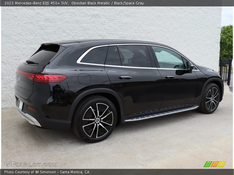Obsidian Black Metallic / Black/Space Gray 2023 Mercedes-Benz EQS 450+ SUV