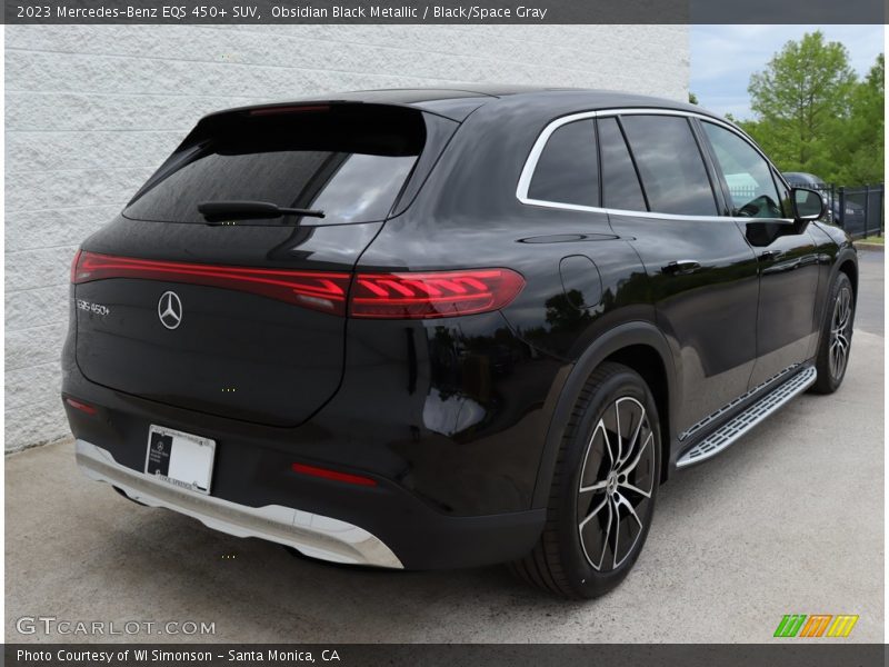 Obsidian Black Metallic / Black/Space Gray 2023 Mercedes-Benz EQS 450+ SUV