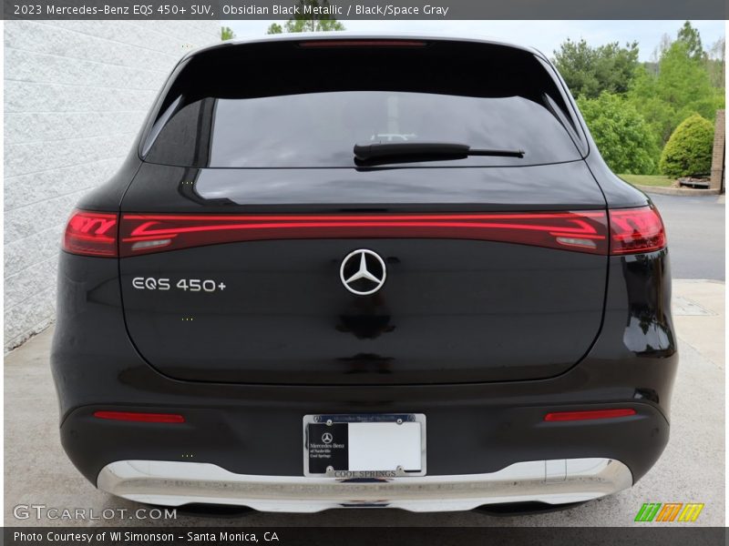 Obsidian Black Metallic / Black/Space Gray 2023 Mercedes-Benz EQS 450+ SUV