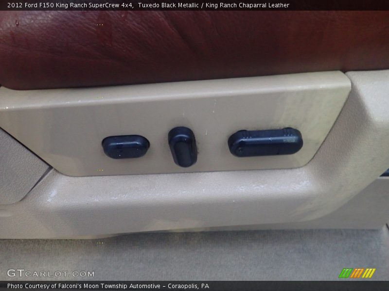 Tuxedo Black Metallic / King Ranch Chaparral Leather 2012 Ford F150 King Ranch SuperCrew 4x4