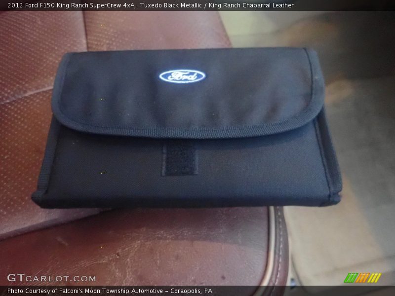 Tuxedo Black Metallic / King Ranch Chaparral Leather 2012 Ford F150 King Ranch SuperCrew 4x4