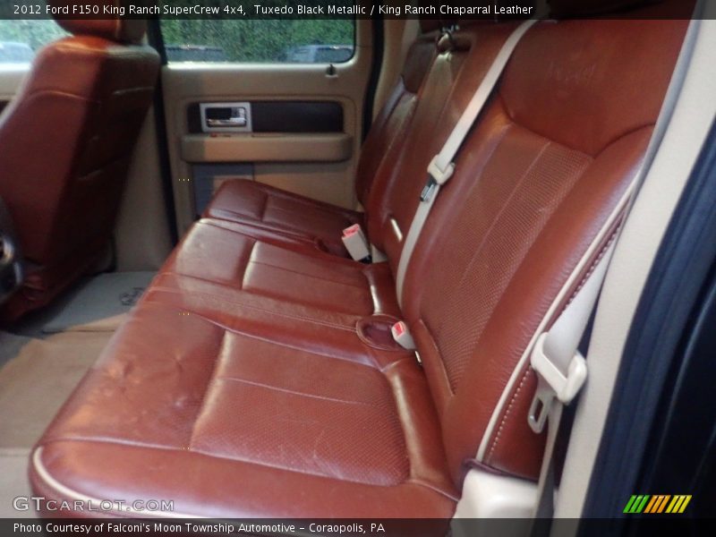 Tuxedo Black Metallic / King Ranch Chaparral Leather 2012 Ford F150 King Ranch SuperCrew 4x4
