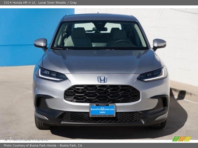 Lunar Silver Metallic / Gray 2024 Honda HR-V LX