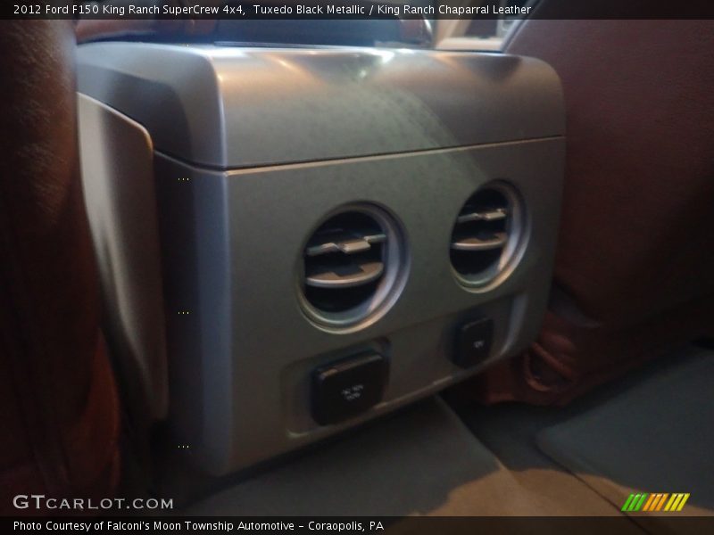 Tuxedo Black Metallic / King Ranch Chaparral Leather 2012 Ford F150 King Ranch SuperCrew 4x4
