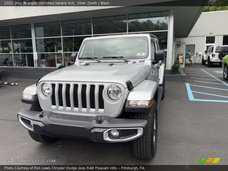 Silver Zynith / Black 2022 Jeep Wrangler Unlimited Sahara 4x4