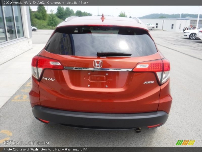 Orangeburst Metallic / Black 2020 Honda HR-V EX AWD