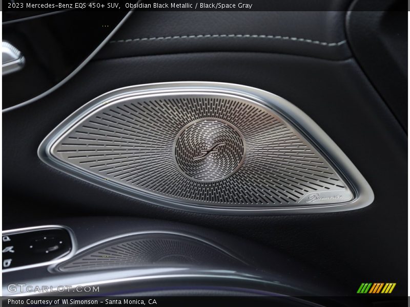 Obsidian Black Metallic / Black/Space Gray 2023 Mercedes-Benz EQS 450+ SUV