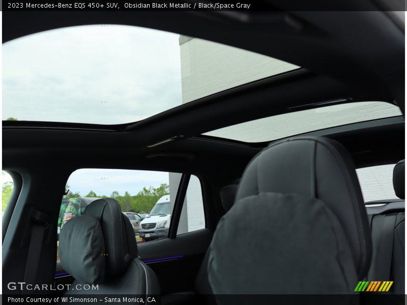 Obsidian Black Metallic / Black/Space Gray 2023 Mercedes-Benz EQS 450+ SUV