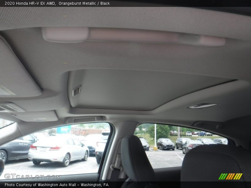 Orangeburst Metallic / Black 2020 Honda HR-V EX AWD