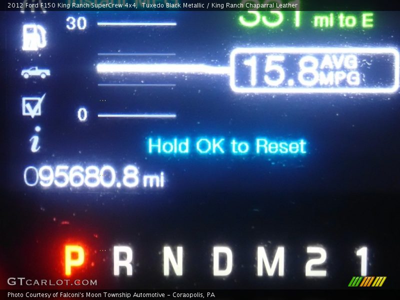 Tuxedo Black Metallic / King Ranch Chaparral Leather 2012 Ford F150 King Ranch SuperCrew 4x4
