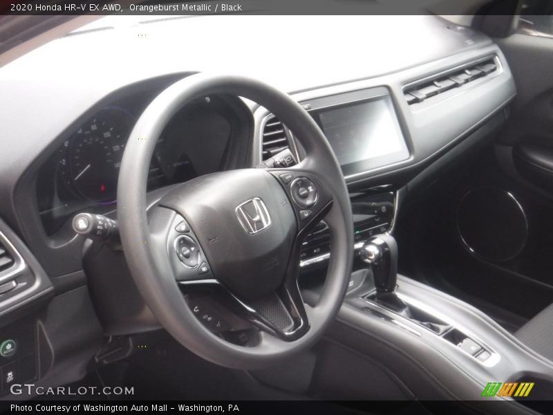 Orangeburst Metallic / Black 2020 Honda HR-V EX AWD