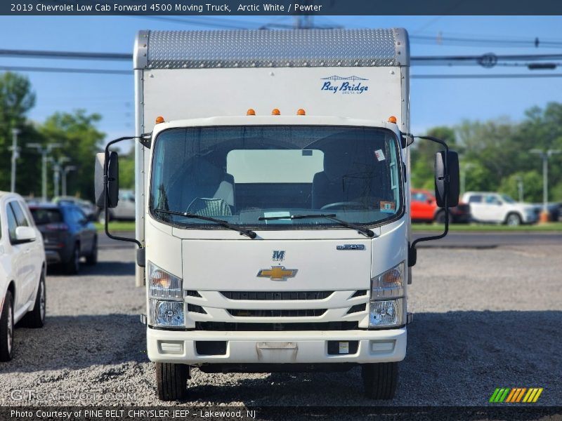 Arctic White / Pewter 2019 Chevrolet Low Cab Forward 4500 Moving Truck