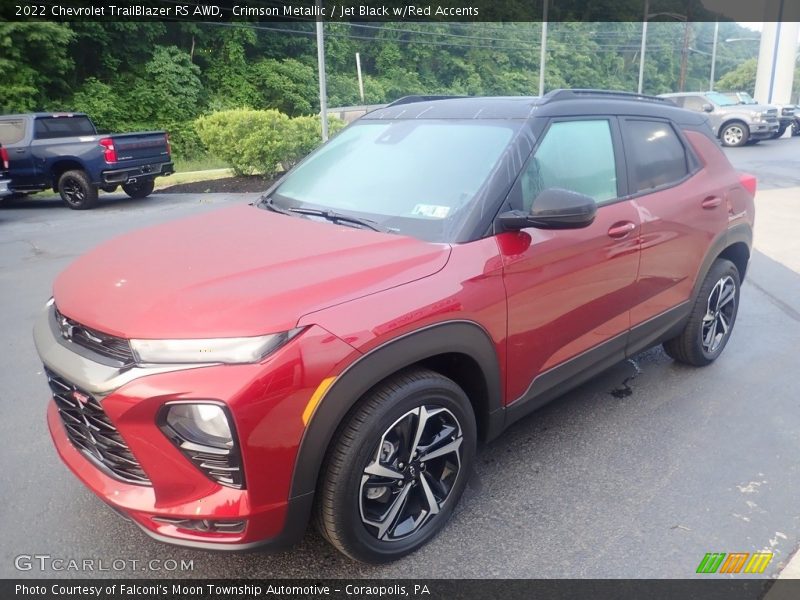 Front 3/4 View of 2022 TrailBlazer RS AWD