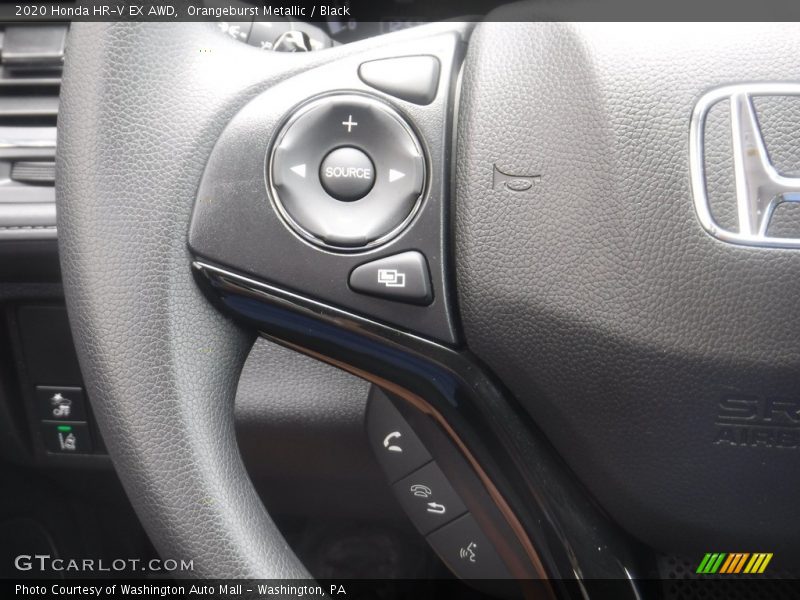Orangeburst Metallic / Black 2020 Honda HR-V EX AWD