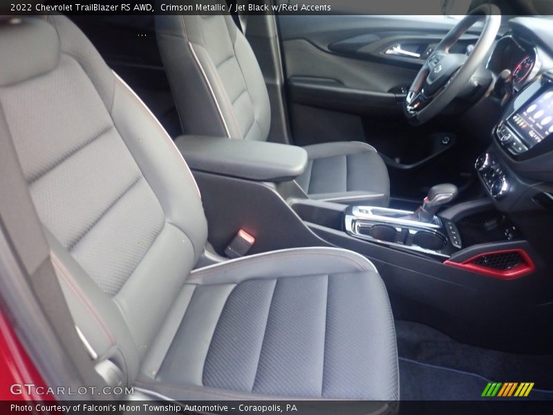 Crimson Metallic / Jet Black w/Red Accents 2022 Chevrolet TrailBlazer RS AWD