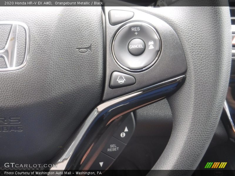 Orangeburst Metallic / Black 2020 Honda HR-V EX AWD
