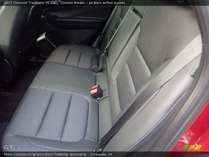 Rear Seat of 2022 TrailBlazer RS AWD