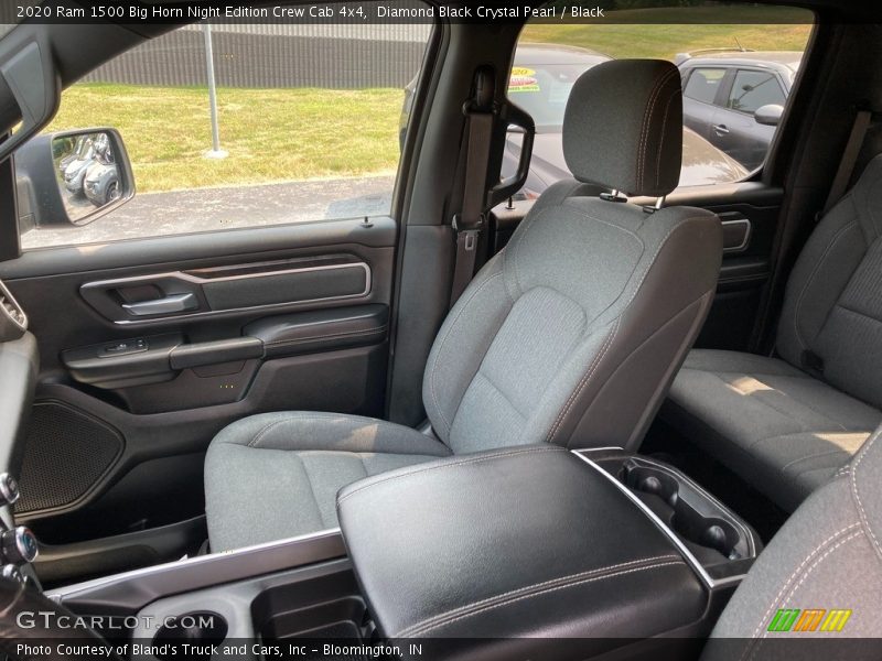 Diamond Black Crystal Pearl / Black 2020 Ram 1500 Big Horn Night Edition Crew Cab 4x4