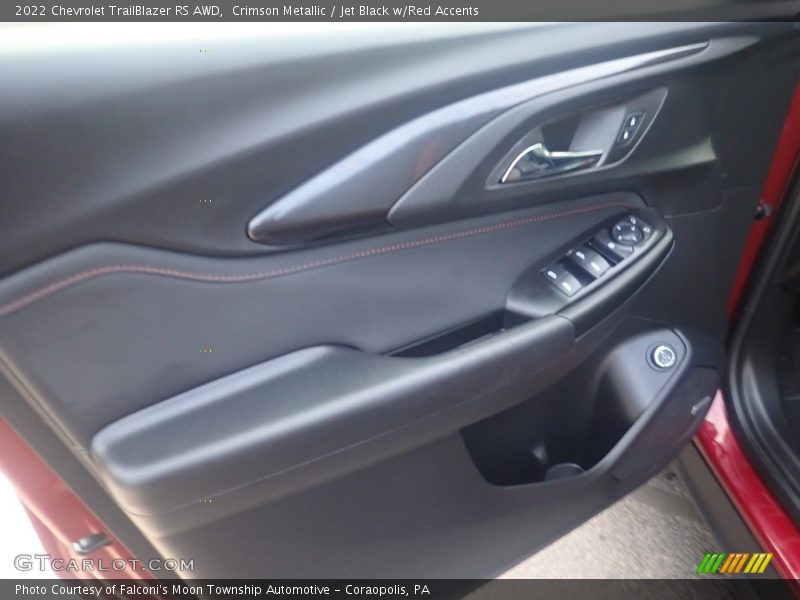 Crimson Metallic / Jet Black w/Red Accents 2022 Chevrolet TrailBlazer RS AWD