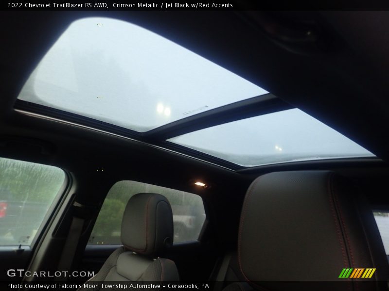 Crimson Metallic / Jet Black w/Red Accents 2022 Chevrolet TrailBlazer RS AWD
