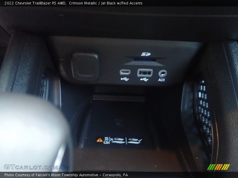 Crimson Metallic / Jet Black w/Red Accents 2022 Chevrolet TrailBlazer RS AWD