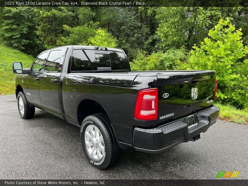 Diamond Black Crystal Pearl / Black 2023 Ram 3500 Laramie Crew Cab 4x4