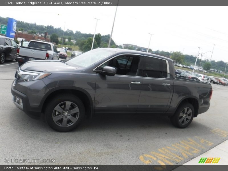 Modern Steel Metallic / Black 2020 Honda Ridgeline RTL-E AWD