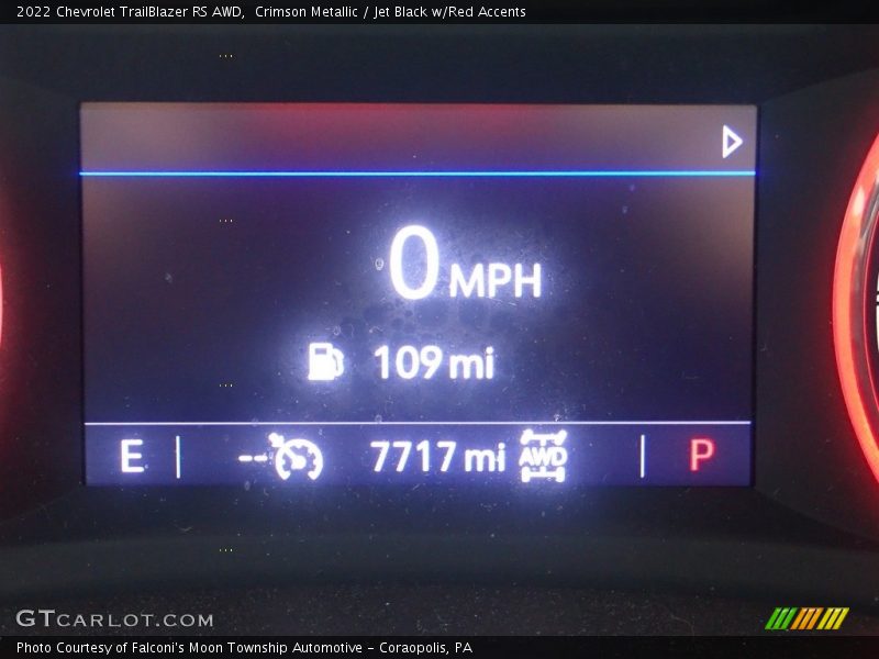 Crimson Metallic / Jet Black w/Red Accents 2022 Chevrolet TrailBlazer RS AWD