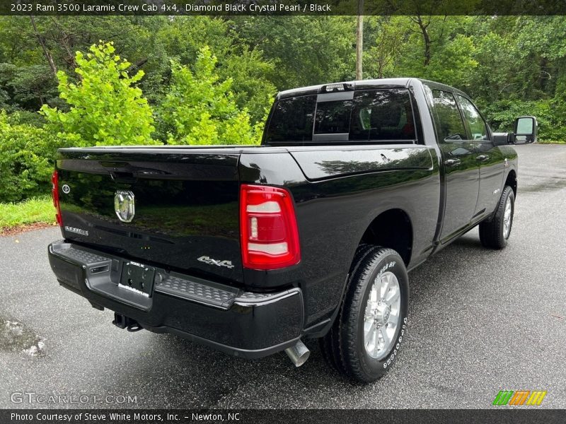 Diamond Black Crystal Pearl / Black 2023 Ram 3500 Laramie Crew Cab 4x4